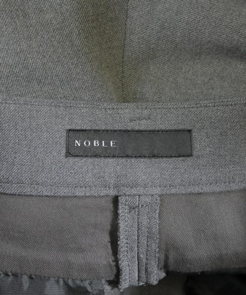 NOBLE（ノーブル）スラックス グレー サイズ:34(XS位) レディース/2200677862040