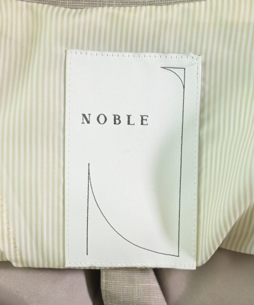 NOBLE（ノーブル）テーラードジャケット ベージュ サイズ:36(S位) レディース/2200679274018