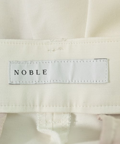 NOBLE（ノーブル）スラックス 白 サイズ:36(S位) レディース/2200689266041