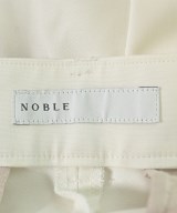 NOBLE（ノーブル）スラックス 白 サイズ:36(S位) レディース/2200689266041