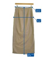 NOBLE（ノーブル）ロング・マキシ丈スカート 茶 サイズ:36(S位) レディース/2200690975024
