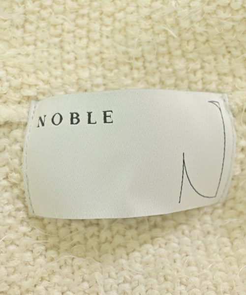 NOBLE（ノーブル）ニット・セーター 白 サイズ:F レディース/2200688644017