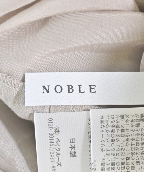 NOBLE（ノーブル）カジュアルシャツ ベージュ サイズ:F レディース/2200692282014