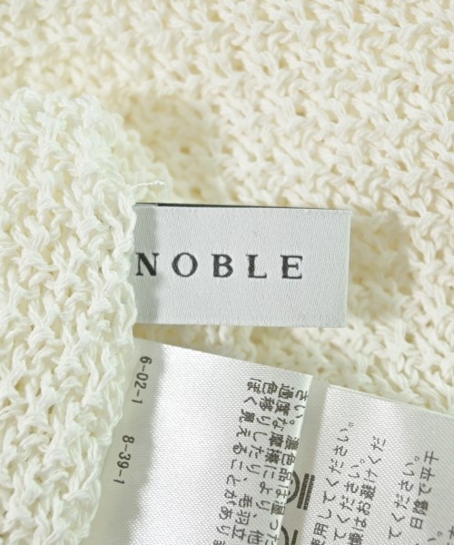 NOBLE（ノーブル）ニット・セーター 白 サイズ:F レディース/2200692282083