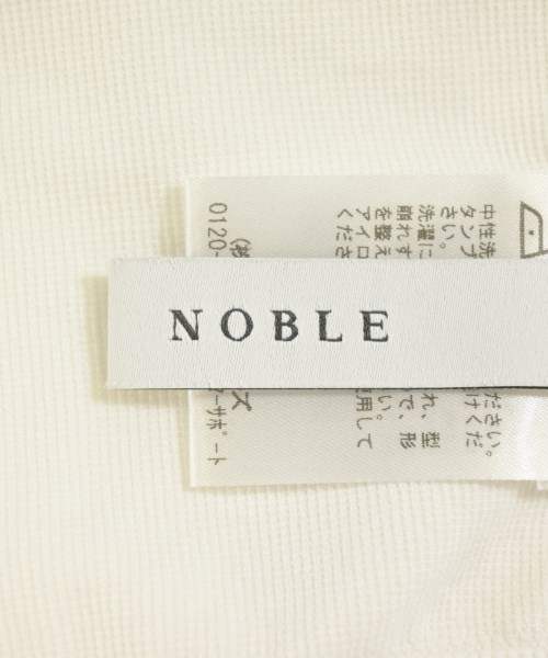 NOBLE（ノーブル）ニット・セーター 白 サイズ:F レディース/2200692282106