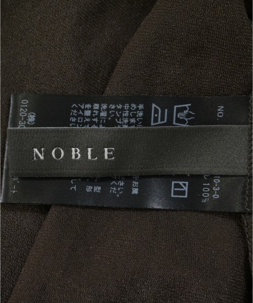 NOBLE（ノーブル）ブラウス 茶 サイズ:-(L位) レディース/2200689564031