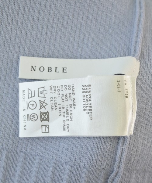 NOBLE（ノーブル）カーディガン 青 サイズ:F レディース/2200689564079