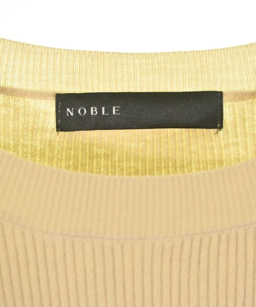 NOBLE（ノーブル）ニット・セーター ベージュ サイズ:F レディース/2200692412091