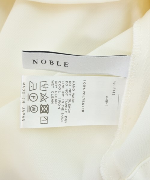 NOBLE（ノーブル）ブラウス 白 サイズ:F レディース/2200693824046