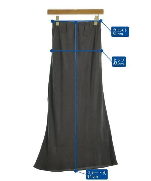 NOBLE（ノーブル）ロング・マキシ丈スカート グレー サイズ:-(M位) レディース/2200697798084
