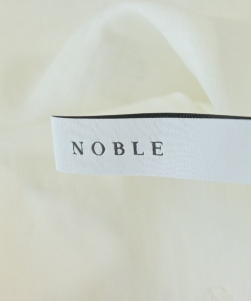 NOBLE（ノーブル）カジュアルジャケット 白 サイズ:38(M位) レディース/2200698933040