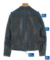 NOBLE（ノーブル）ライダース 黒 サイズ:34(XS位) レディース/2200696577017