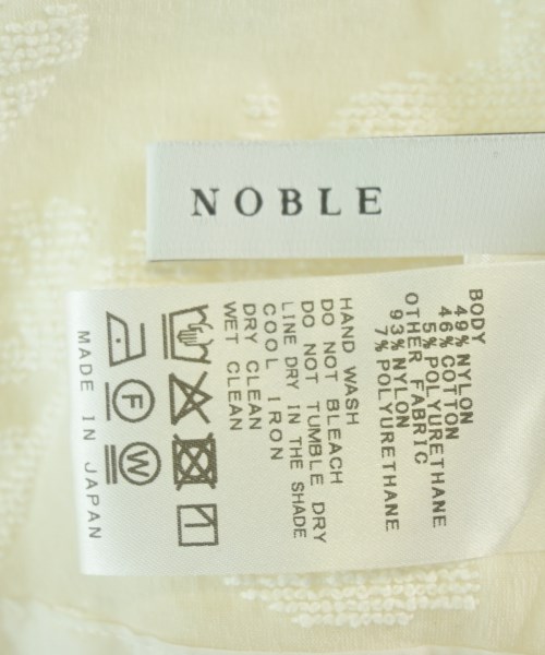 NOBLE（ノーブル）ブラウス 白 サイズ:F レディース/2200696228063