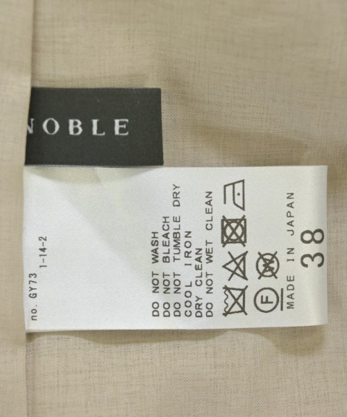 NOBLE（ノーブル）ワンピース ベージュ サイズ:38(M位) レディース/2200697489012