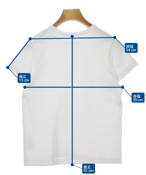 NOBLE（ノーブル）Tシャツ・カットソー 白 サイズ:-(M位) レディース/2200700164097