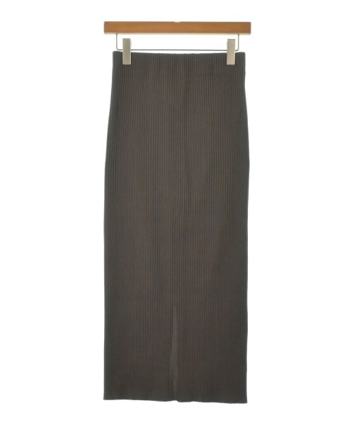 NOBLE(ノーブル)ロング・マキシ丈スカート 茶 サイズ:36(S位)/2200647297032