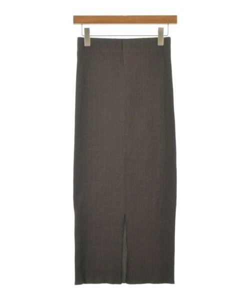 NOBLE（ノーブル）ロング・マキシ丈スカート 茶 サイズ:36(S位) レディース/2200647297032