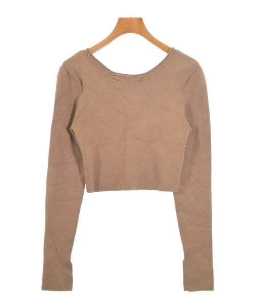 NOBLE(ノーブル)ニット・セーター 茶 サイズ:-(XS位)/2200650632103