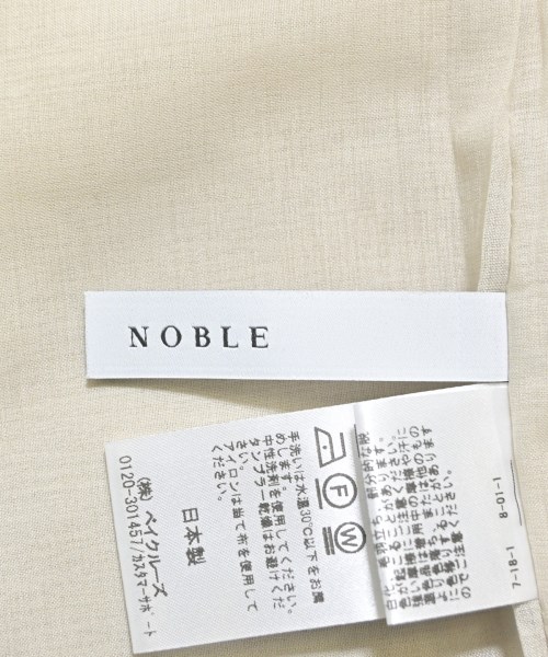 NOBLE（ノーブル）ワンピース 白 サイズ:38(M位) レディース/2200650481077