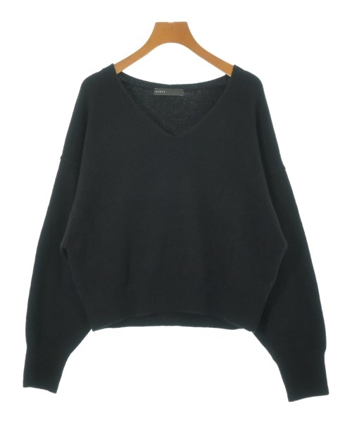 NOBLE(ノーブル)ニット・セーター 黒 サイズ:F/2200650547049
