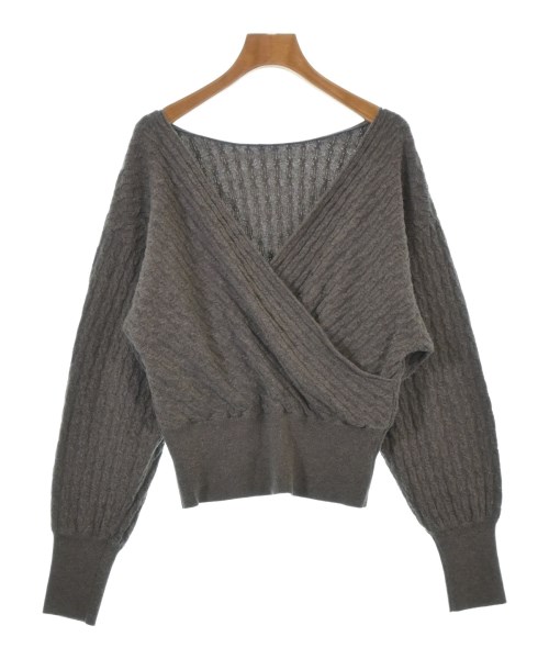 NOBLE（ノーブル）ニット・セーター 茶 サイズ:F レディース/2200649657049