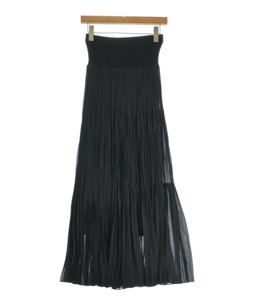 NOBLE(ノーブル)ロング・マキシ丈スカート 黒 サイズ:F/2200650112230