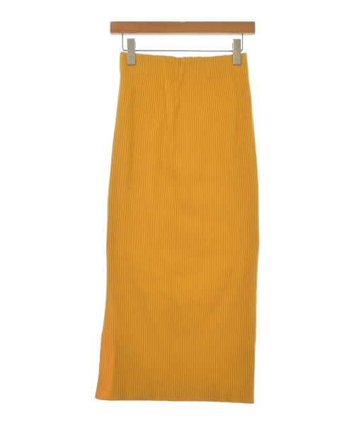 NOBLE（ノーブル）ロング・マキシ丈スカート 黄 サイズ:36(S位) レディース/2200650112247
