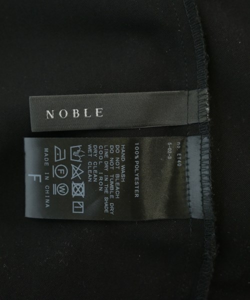NOBLE（ノーブル）カジュアルシャツ 黒 サイズ:F レディース/2200652247039
