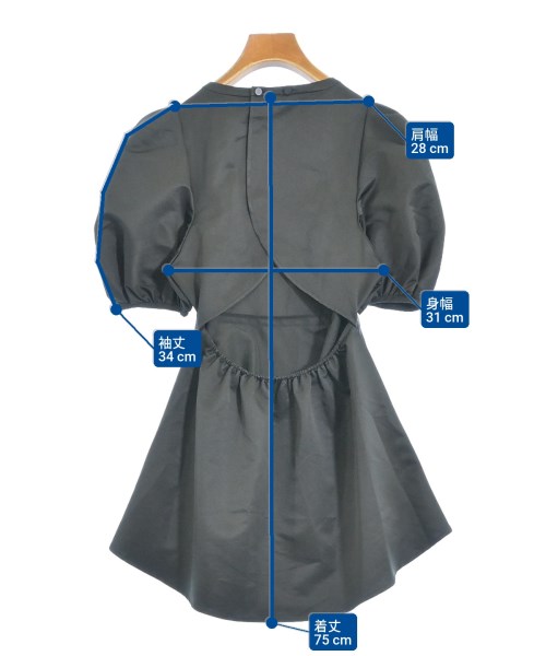 NOBLE（ノーブル）ブラウス グレー サイズ:-(M位) レディース/2200656855063