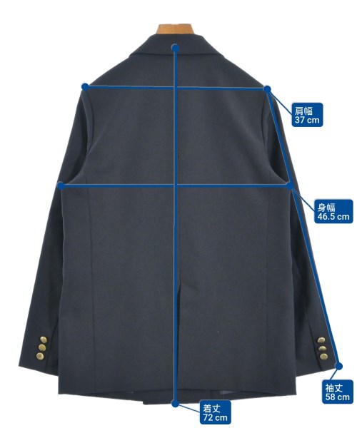 NOBLE（ノーブル）テーラードジャケット 紺 サイズ:38(M位) レディース/2200650936010