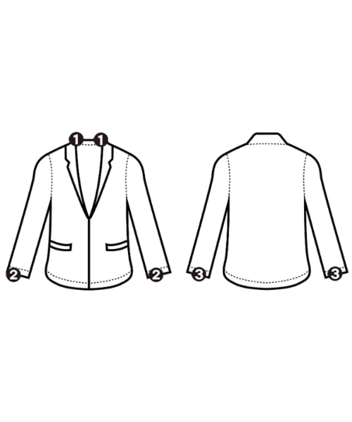 NOBLE（ノーブル）テーラードジャケット 紺 サイズ:38(M位) レディース/2200653531021