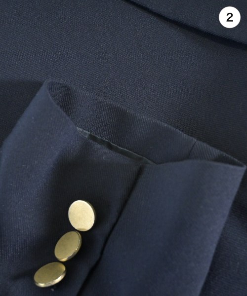 NOBLE（ノーブル）テーラードジャケット 紺 サイズ:38(M位) レディース/2200653531021