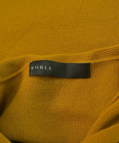 NOBLE（ノーブル）カーディガン 黄 サイズ:F レディース/2200657432034