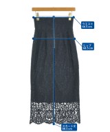 NOBLE（ノーブル）ロング・マキシ丈スカート 紺 サイズ:34(XS位) レディース/2200658018060