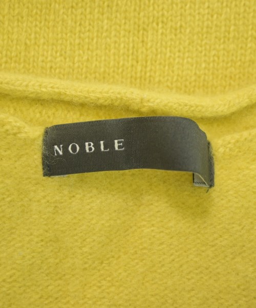 NOBLE（ノーブル）ニット・セーター 黄 サイズ:F レディース/2200655008040