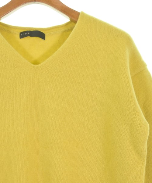 NOBLE（ノーブル）ニット・セーター 黄 サイズ:F レディース/2200655008040