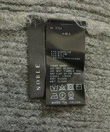 NOBLE（ノーブル）ニット・セーター グレー サイズ:F レディース/2200655677017