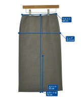 NOBLE（ノーブル）ロング・マキシ丈スカート グレー サイズ:36(S位) レディース/2200656427048