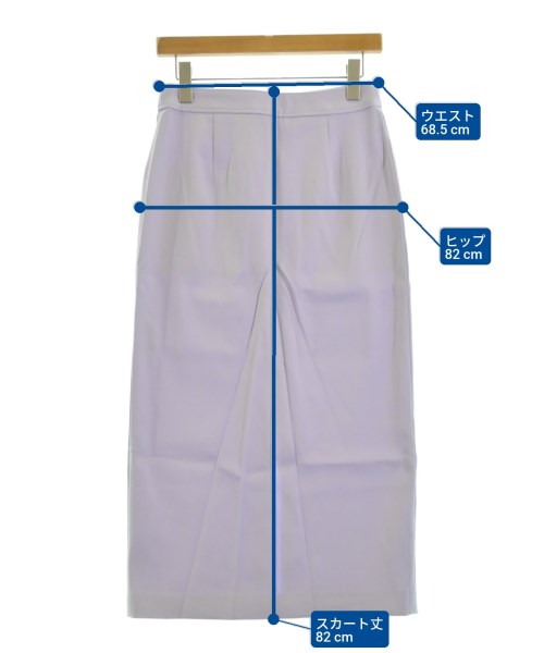 NOBLE（ノーブル）ロング・マキシ丈スカート 紫 サイズ:38(M位) レディース/2200660547077