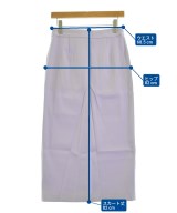 NOBLE（ノーブル）ロング・マキシ丈スカート 紫 サイズ:38(M位) レディース/2200660547077