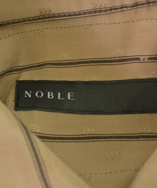 NOBLE（ノーブル）シャツワンピース ベージュ サイズ:F レディース/2200709339090