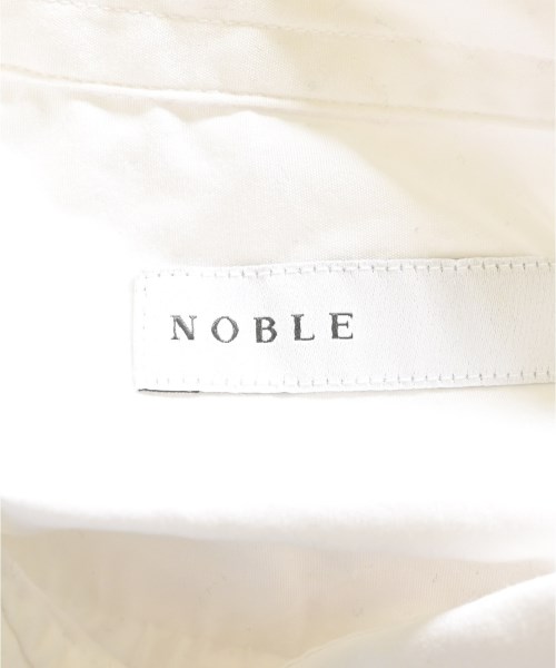 NOBLE（ノーブル）カジュアルシャツ 白 サイズ:F レディース/2200710660107