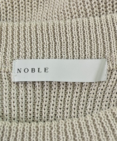 NOBLE（ノーブル）ニット・セーター ベージュ サイズ:F レディース/2200710660206