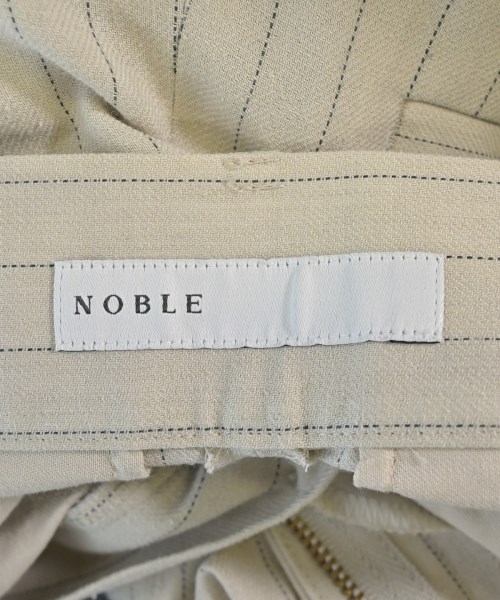 NOBLE（ノーブル）スラックス ベージュ サイズ:36(S位) レディース/2200713328059