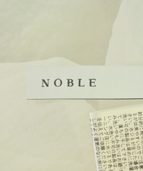 NOBLE（ノーブル）ブラウス 白 サイズ:F レディース/2200711098039
