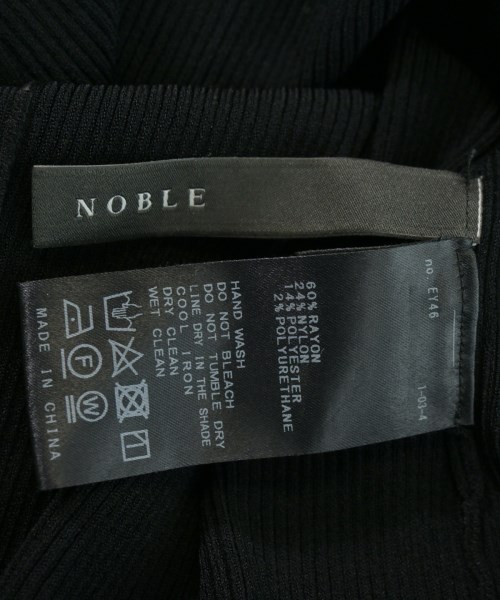 NOBLE（ノーブル）ニット・セーター 黒 サイズ:F レディース/2200715887059