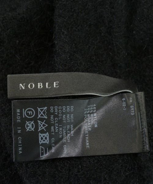 NOBLE（ノーブル）ニット・セーター 黒 サイズ:F レディース/2200715887066