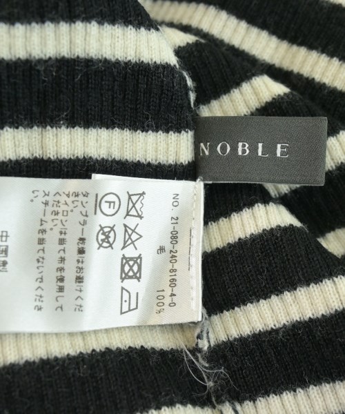 NOBLE（ノーブル）ニット・セーター 黒 サイズ:-(XS位) レディース/2200715887080