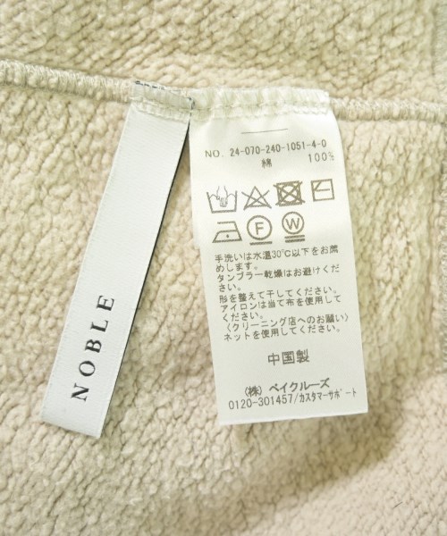 NOBLE（ノーブル）スウェット ベージュ サイズ:F レディース/2200711476011