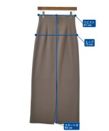 NOBLE（ノーブル）ロング・マキシ丈スカート 茶 サイズ:38(M位) レディース/2200716096016